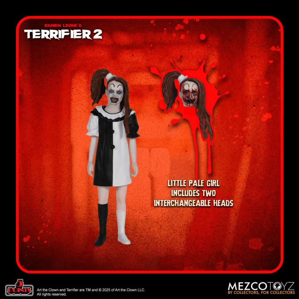 MEZCO Terrifier 2 – 5 Point Action Figures 2 Pack