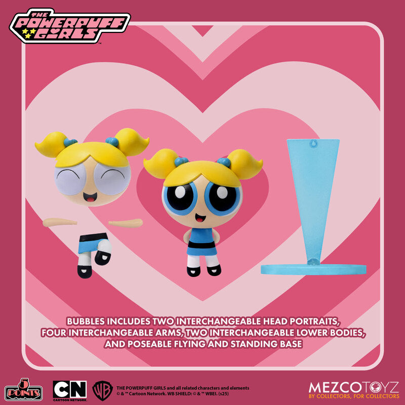 Mezco 5 Points Powepuff Girls Set