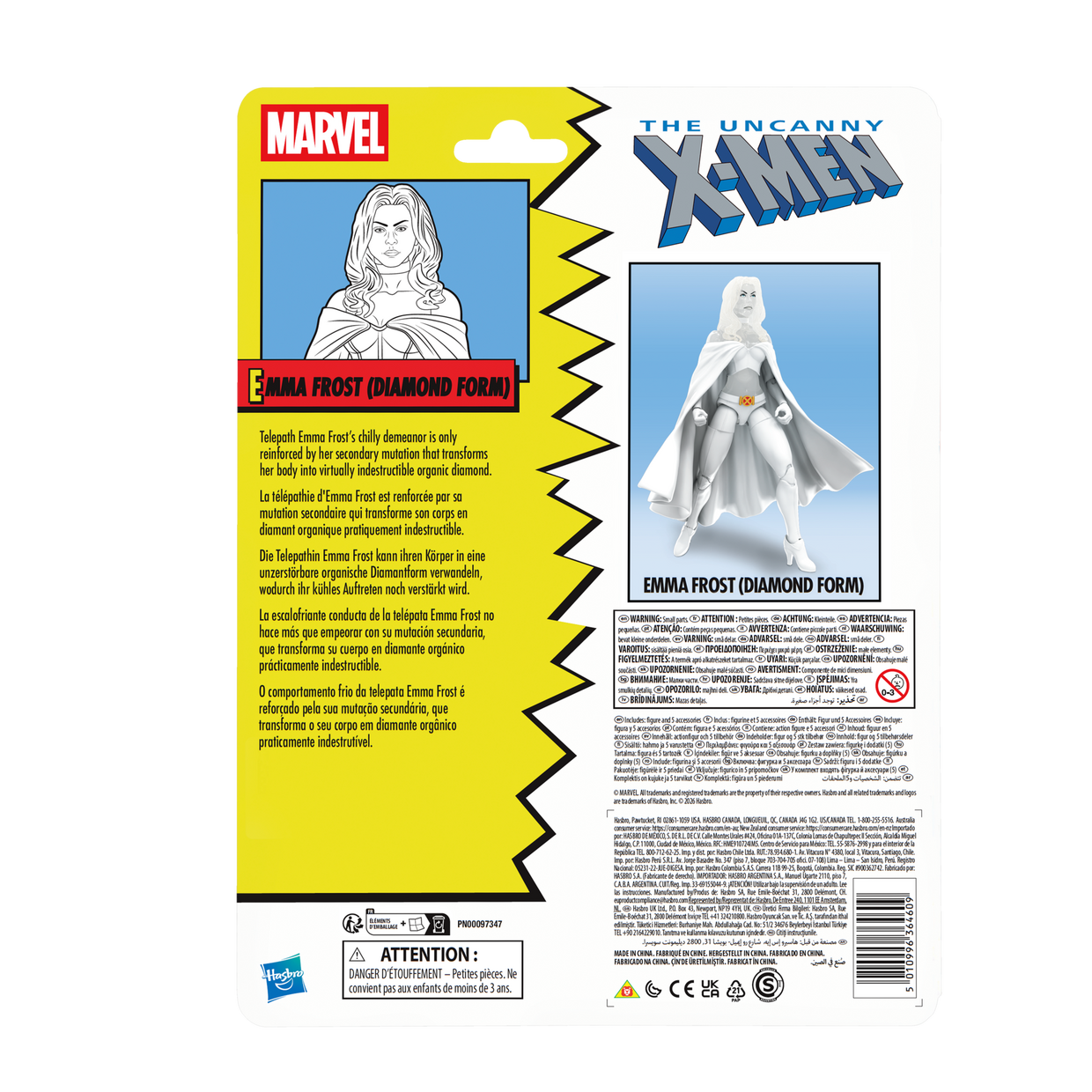 Marvel Legends Series Emma Frost (Diamond Form)
