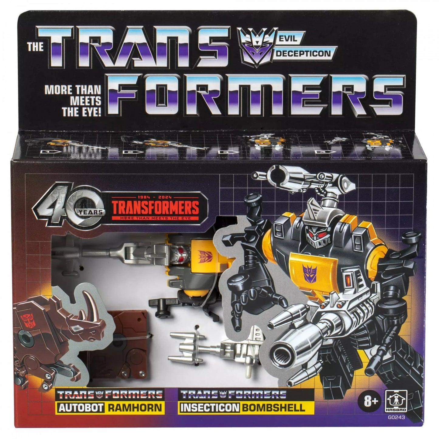 Transformers Retro G1 Reissue Bombshell and Ramhorn