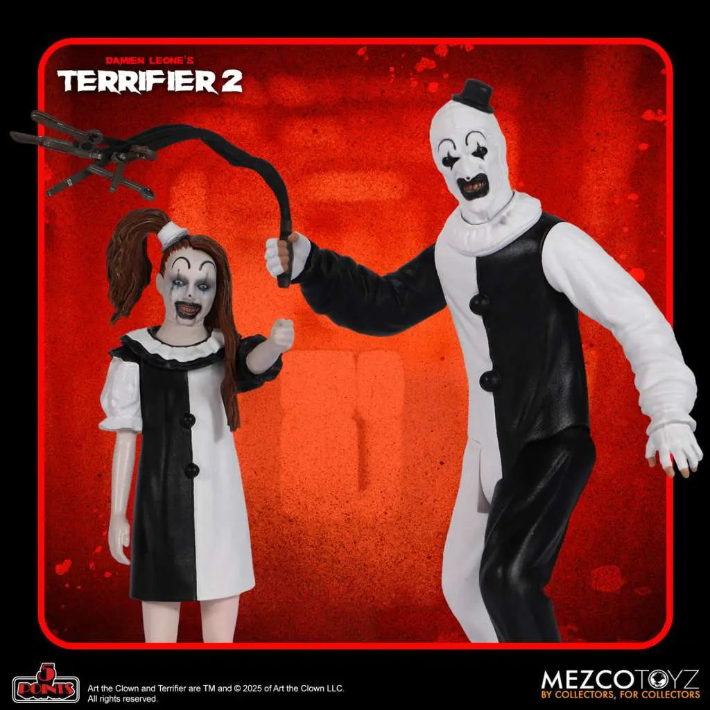 MEZCO Terrifier 2 – 5 Point Action Figures 2 Pack