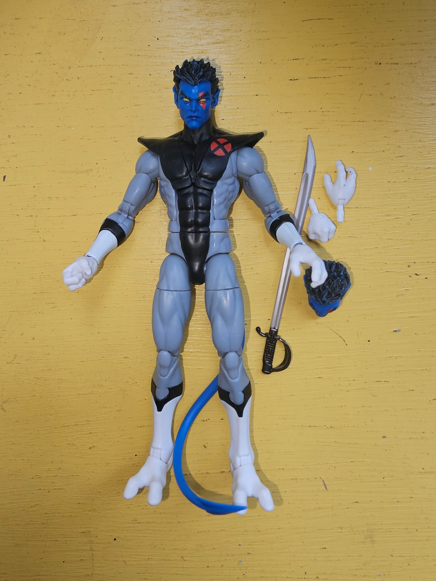 Marvel Legends Nightcrawler BAF