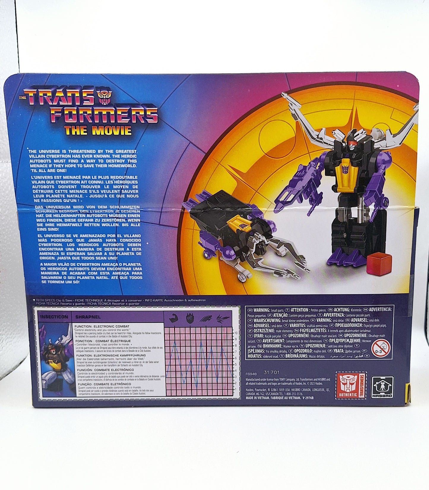 Transformers The Movie Shrapnel