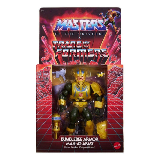 Masters Of The Universe Origins X Transformers Action Figure - Bumblebee Armor Man-At-Arms