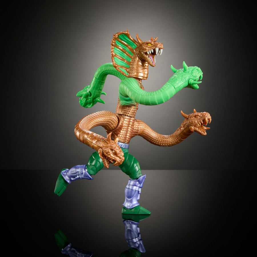 MOTU x TMNT: Turtles of Grayskull Deluxe Action Figure King Hiss