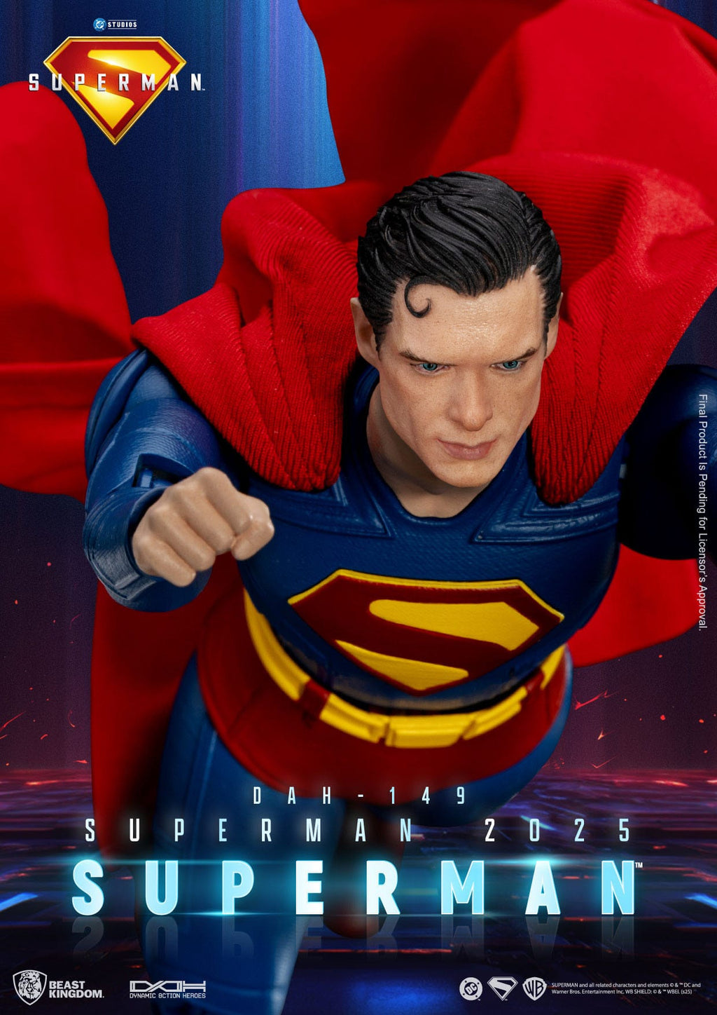 Beast Kingdom Superman & Krypto - Superman (2025) - Dynamic 8ction Heroes
