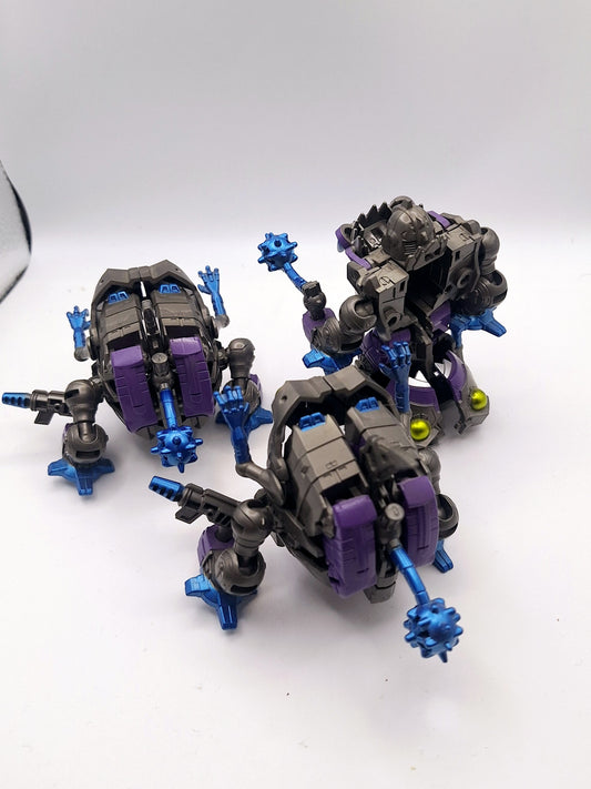 Transformers Set Of 3 Sharkticon Deformable Robot KO