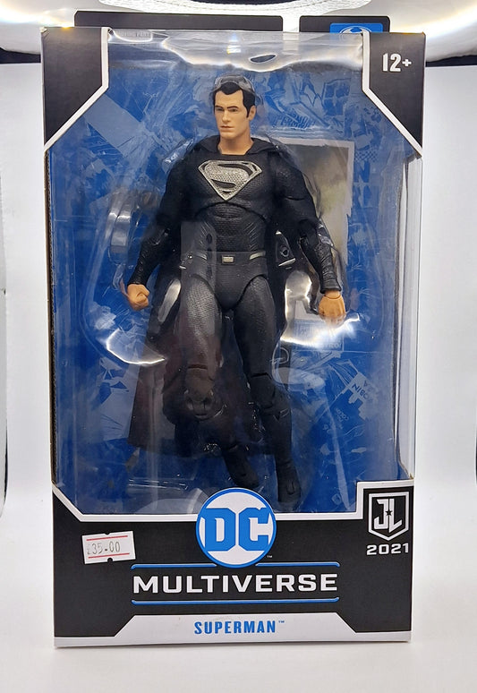 Mcfarlane DC Multiverse Black Suit Superman