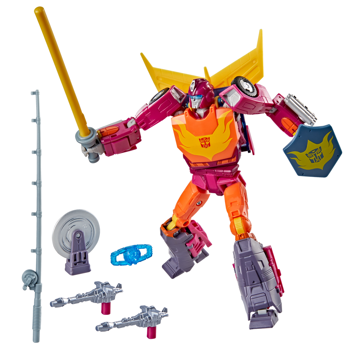 Transformers Studio Series MTMTE Collection The Transformers: The Movie Voyager Class Autobot Hot Rod