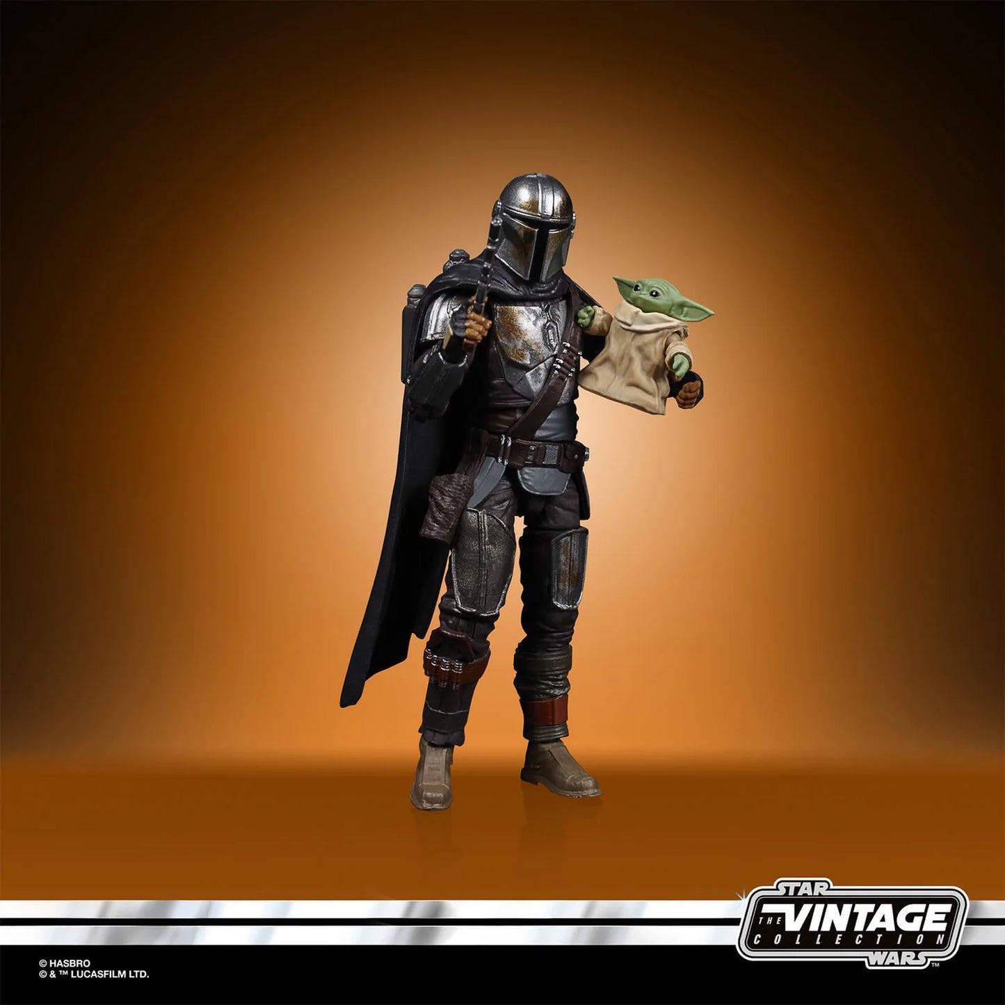 Star Wars The Vintage Collection 3.75" Din Djarin (The Mandalorian) and The Child
