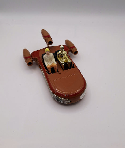 Star Wars Vintage Landspeeder Luke Skywalker C-3PO 1978