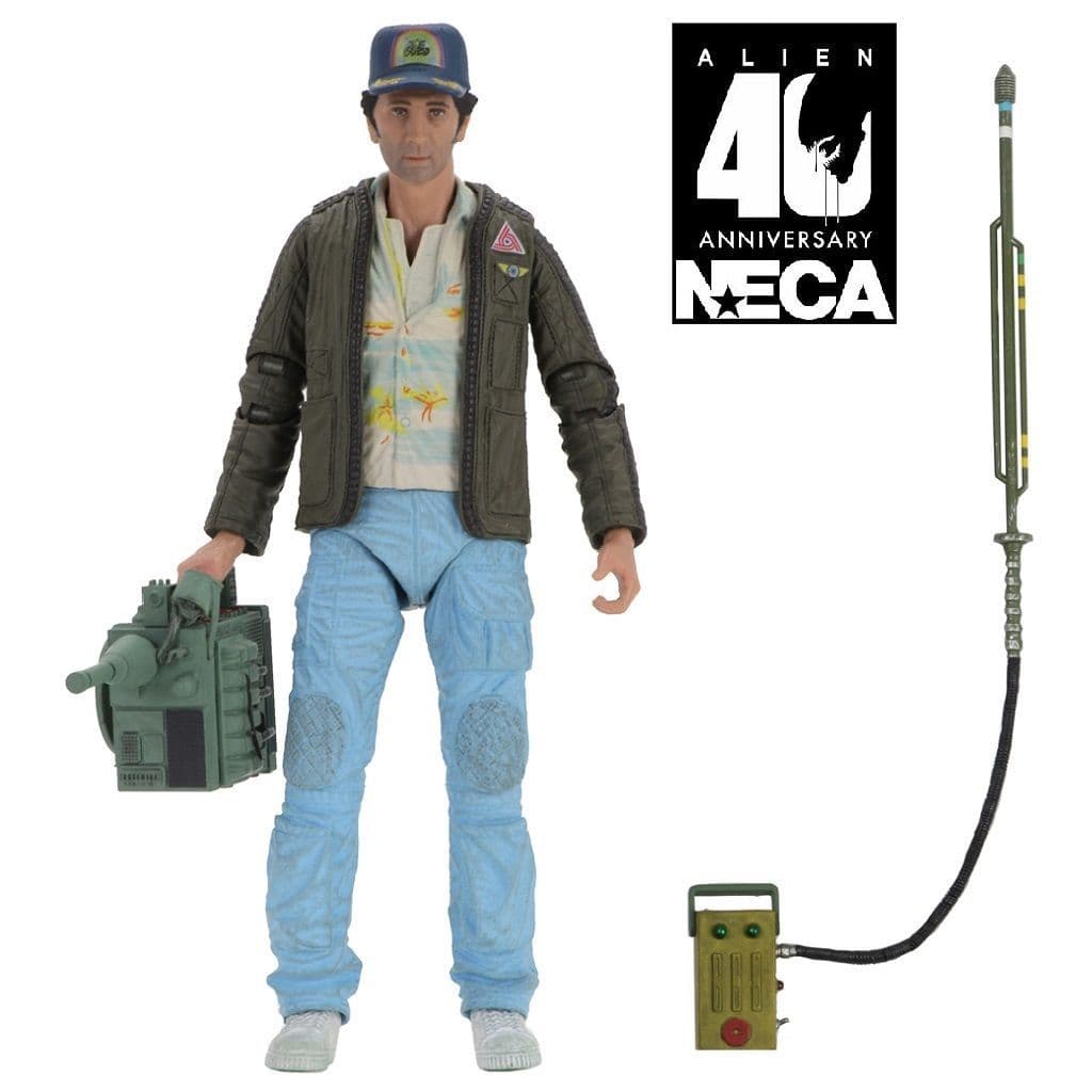 NECA ALIEN 40TH ANNIVERSARY SERIES 2 7" SCALE BRETT ACTION FIGURE