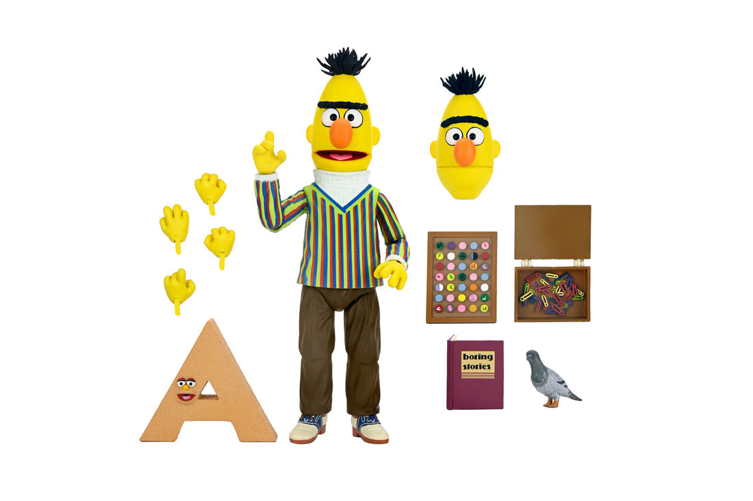 NECA Sesame Street Ultimate Bert Action Figure