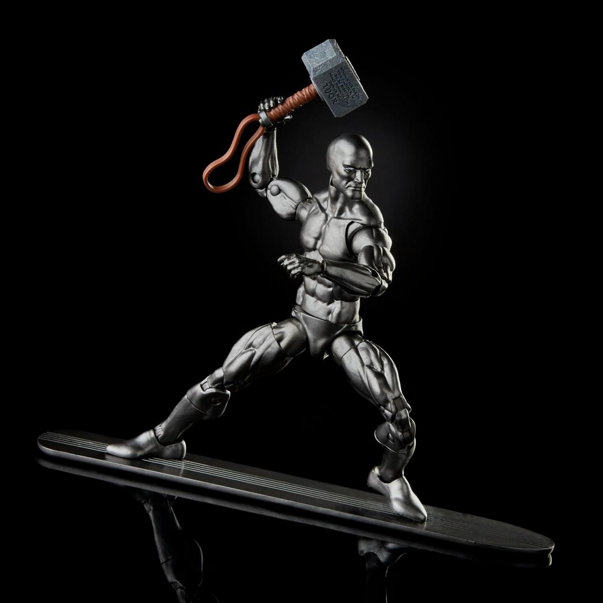 Marvel Legends Series Silver Surfer With Mjolnir