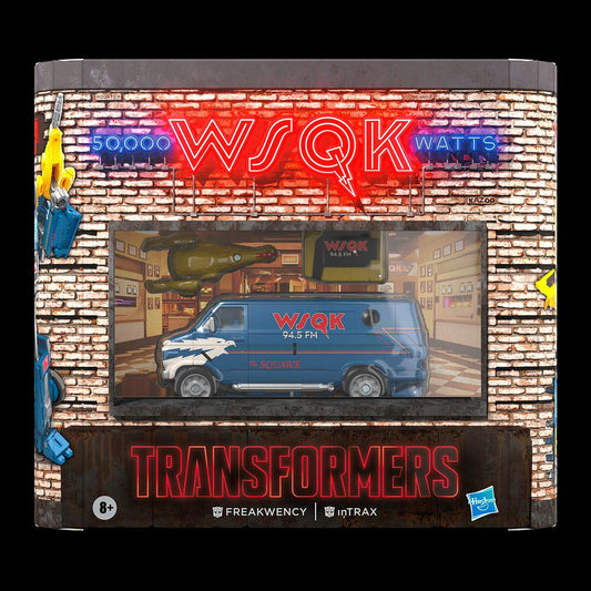 Stranger Things x Transformers Freakwency and 8-Trax