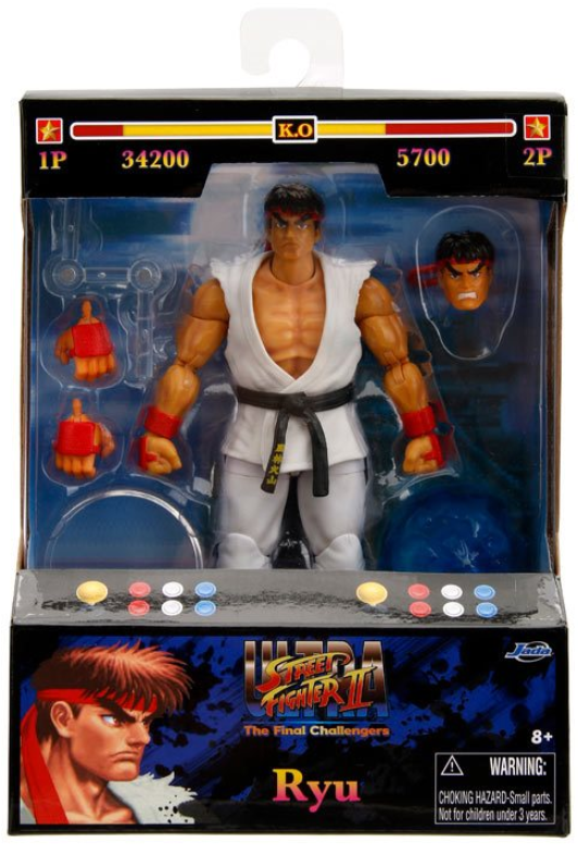 Ultra Street Fighter II 6 Inch Action Figure Wave 1 - Ryu