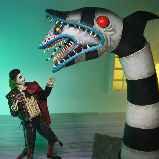 NECA Beetlejuice Matador and Sandworm Ultimate 7″ Scale Action Figure 2 Pack
