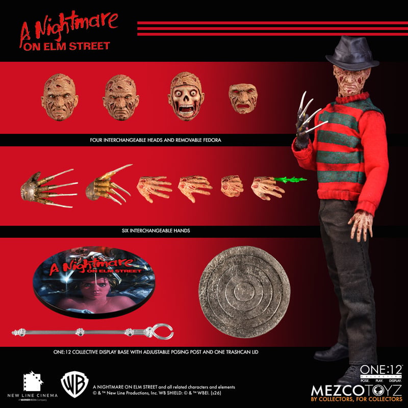 Mezco One: 12 A Nightmare on Elm Street: Freddy Krueger