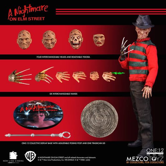 Mezco One: 12 A Nightmare on Elm Street: Freddy Krueger