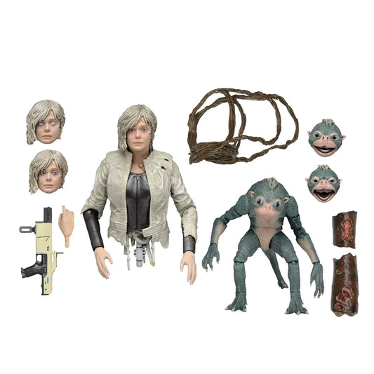 NECA Predator: Badlands – Thia & Bud Ultimate 7″ Scale Action Figure Set