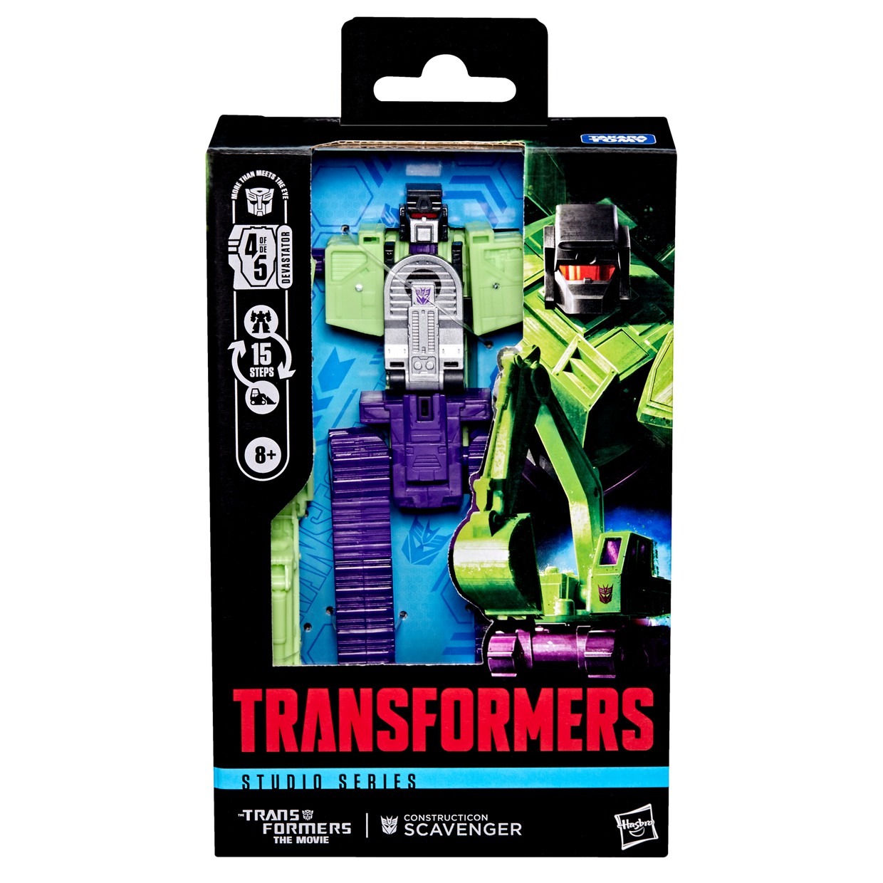 Transformers Studio Series Deluxe Class The Transformers: The Movie Constructicon Scavenger