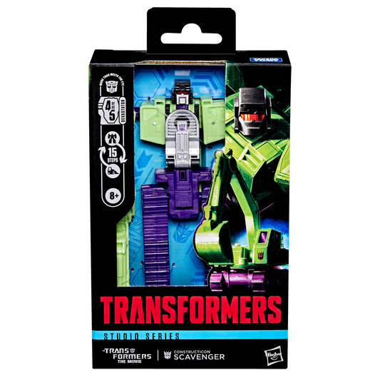 Transformers Studio Series Deluxe Class The Transformers: The Movie Constructicon Scavenger