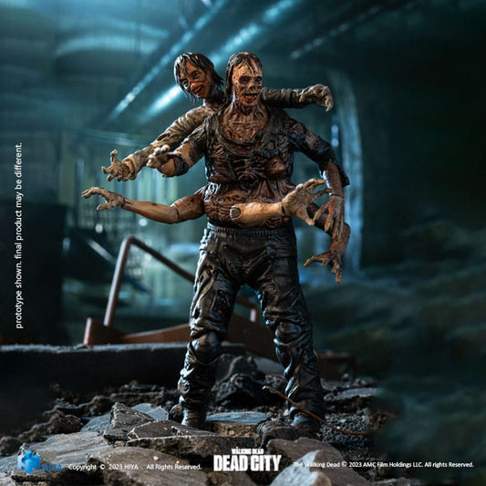 The Walking Dead: Dead City: Exquisite Mini 1/8 Scale Action Figure: Walker King