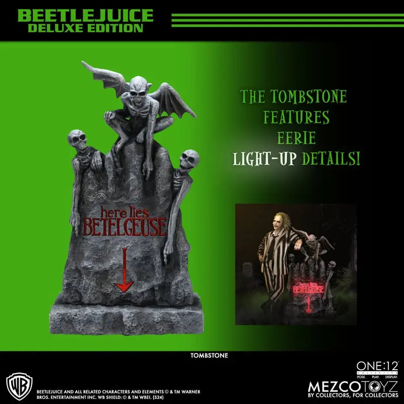 MEZCO Beetlejuice (1988) One:12 Collective Deluxe