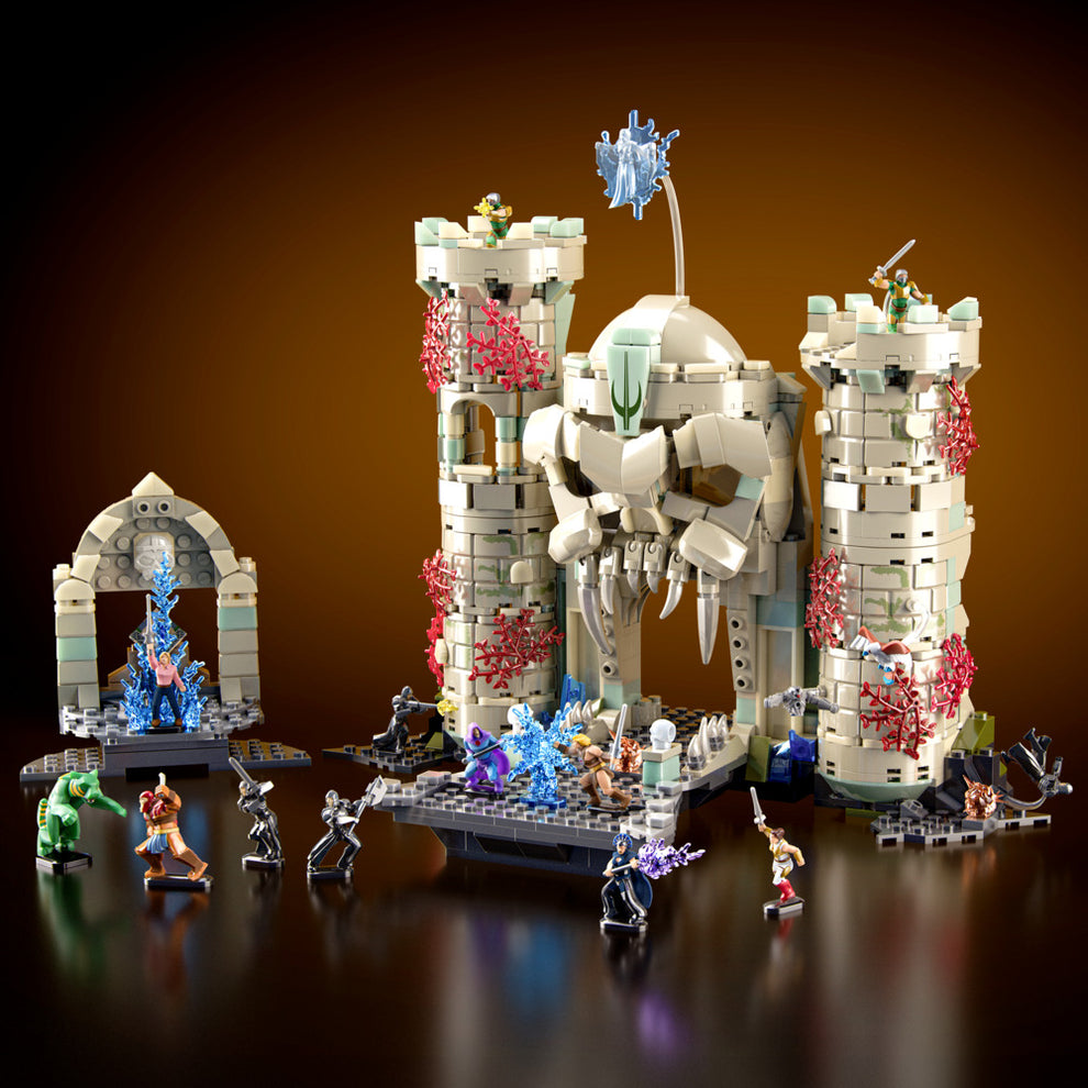 Mattel Brick Shop Master of the Universe Battle of Castle Grayskull