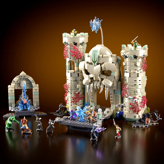 Mattel Brick Shop Master of the Universe Battle of Castle Grayskull