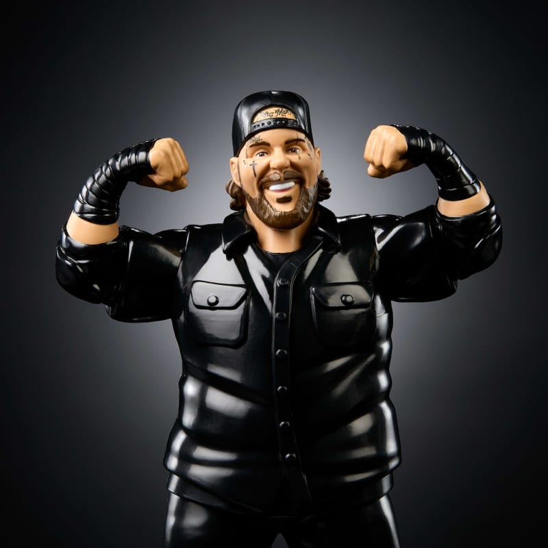 LJN WWE Superstars Jelly Roll Action Figure (Blue Card)