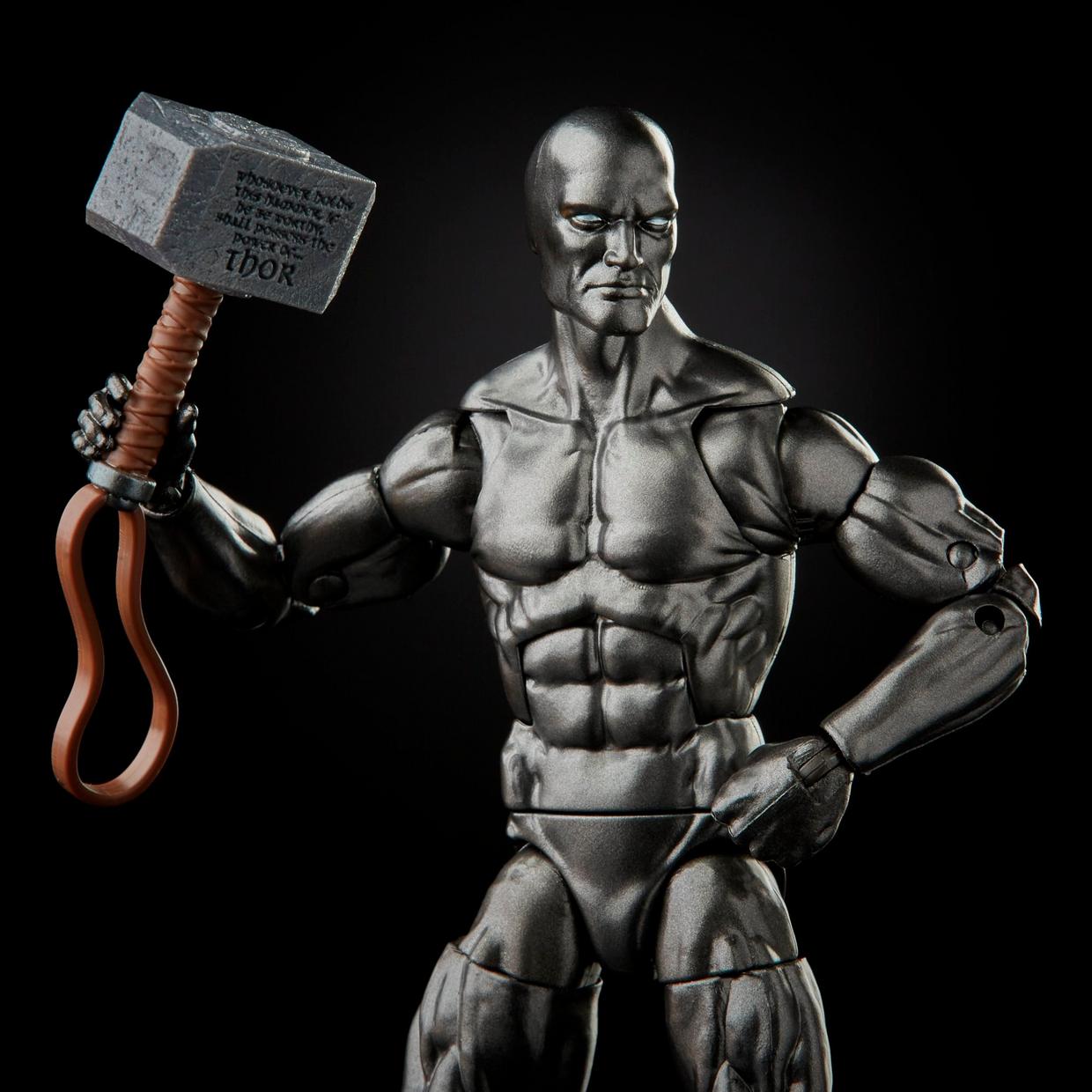 Marvel Legends Series Silver Surfer With Mjolnir
