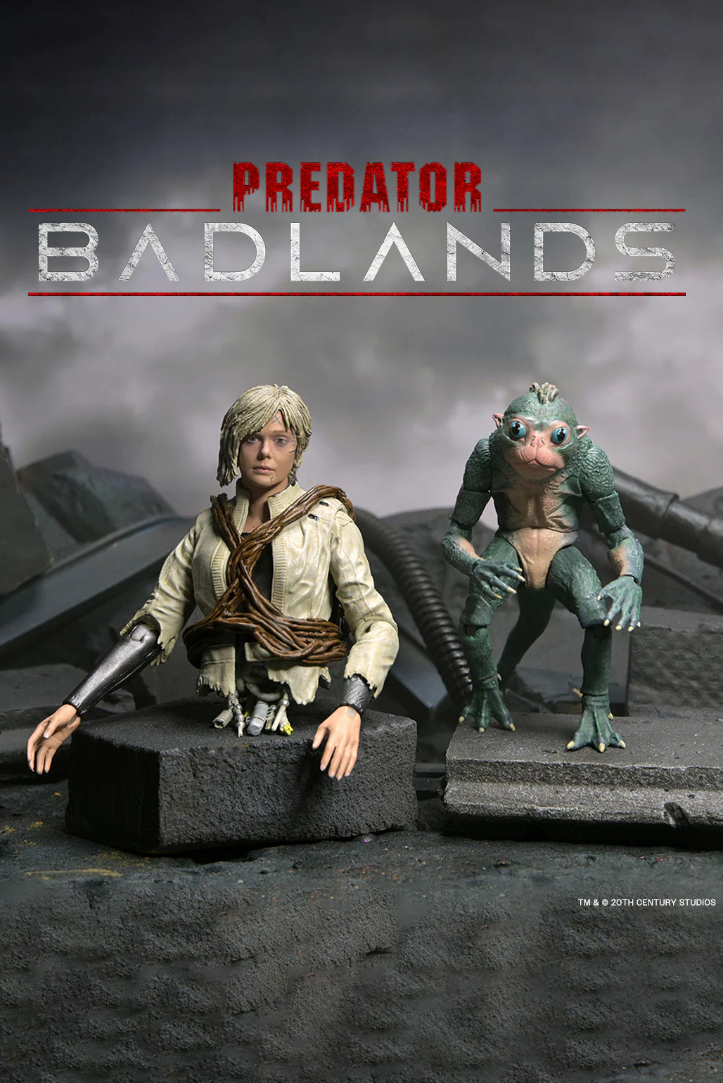 NECA Predator: Badlands – Thia & Bud Ultimate 7″ Scale Action Figure Set