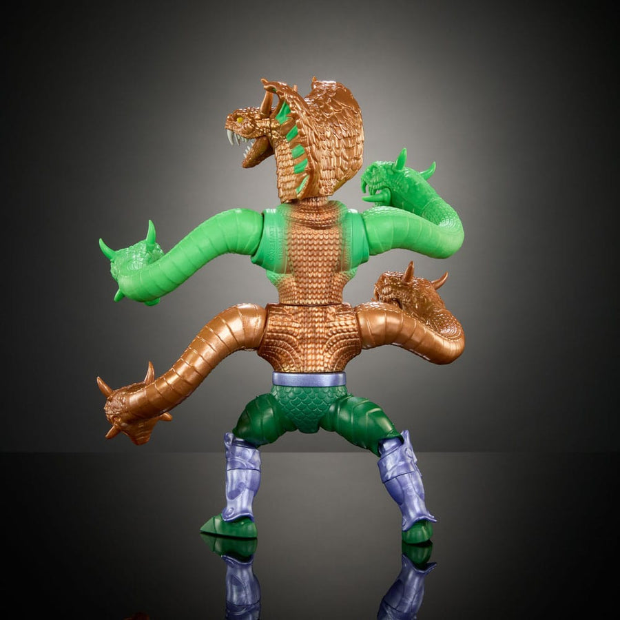 MOTU x TMNT: Turtles of Grayskull Deluxe Action Figure King Hiss
