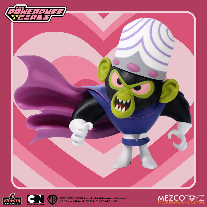 Mezco 5 Points Powepuff Girls Set