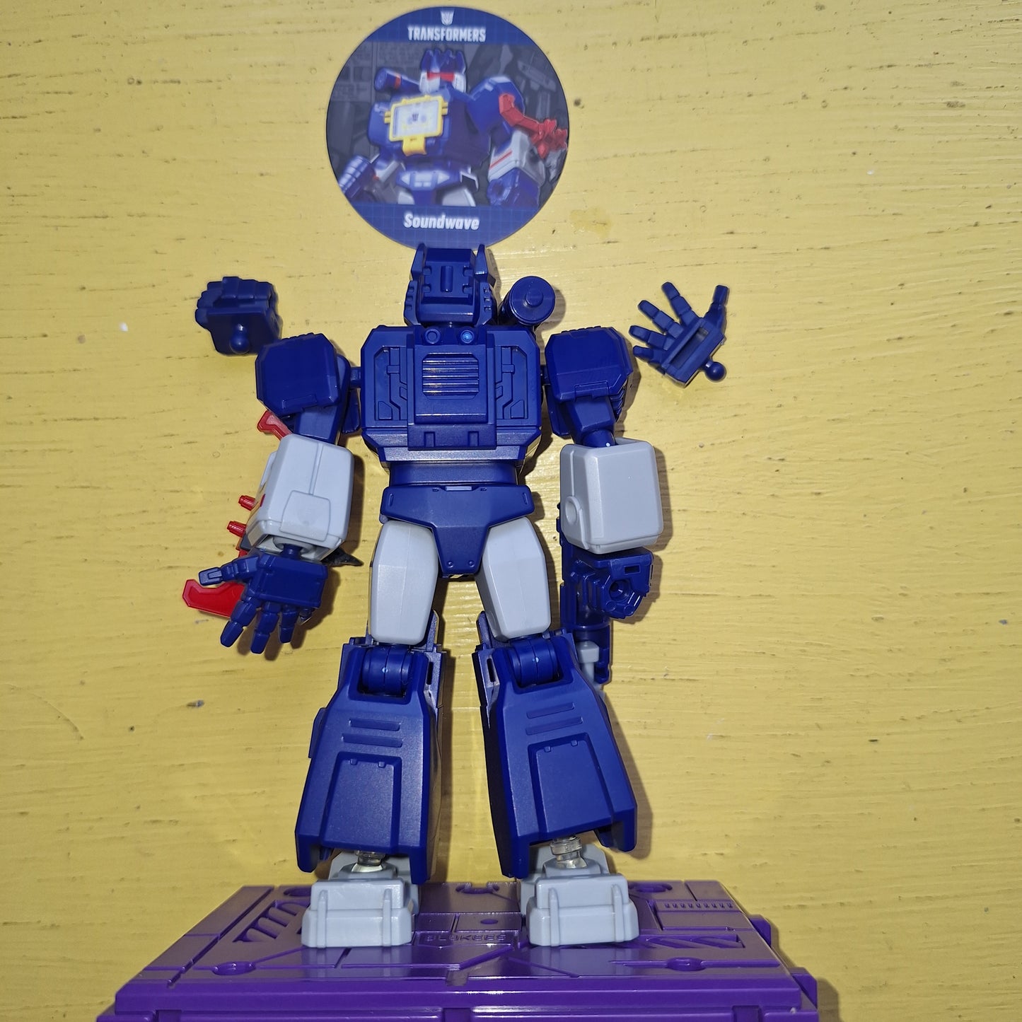 Transformers Blokees Shining Soundwave