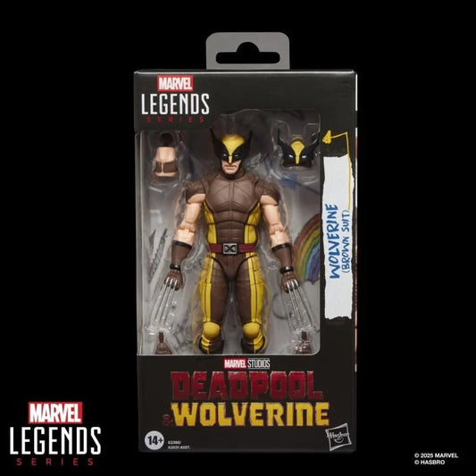 Marvel Legends Series Action Figure Wolverine (Brown Suit)