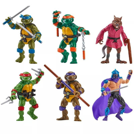 Teenage Mutant Ninja Turtles 6-Pack Action Figures 1988 Remastered - EU Exclusive