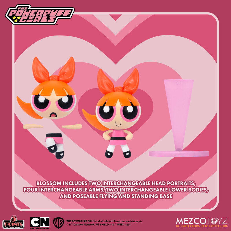Mezco 5 Points Powepuff Girls Set