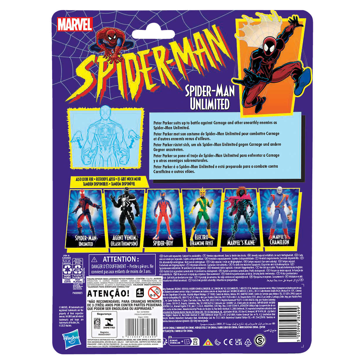 Marvel Legends Series Spider-Man Unlimited