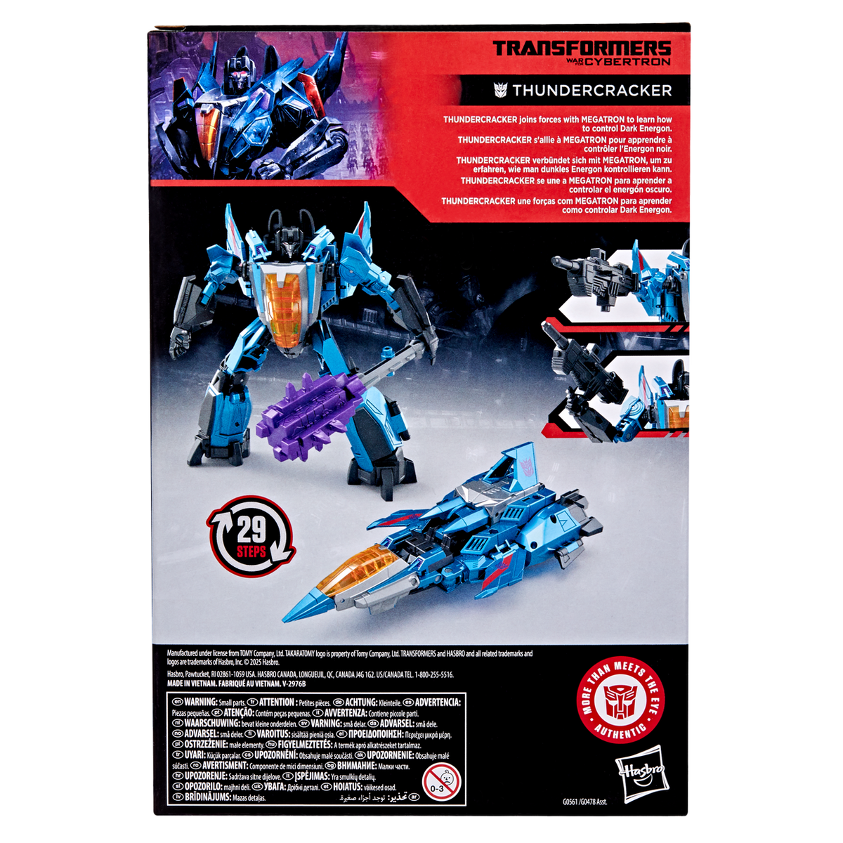 Transformers Studio Series Voyager Class Transformers: War for Cybertron Thundercracker