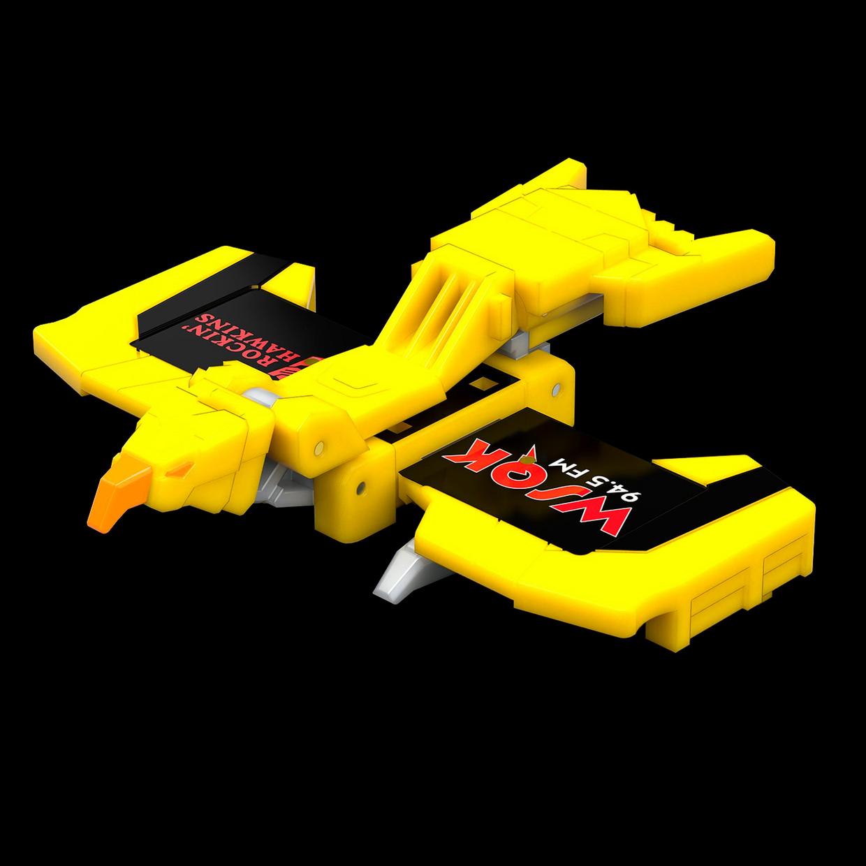 Stranger Things x Transformers Freakwency and 8-Trax