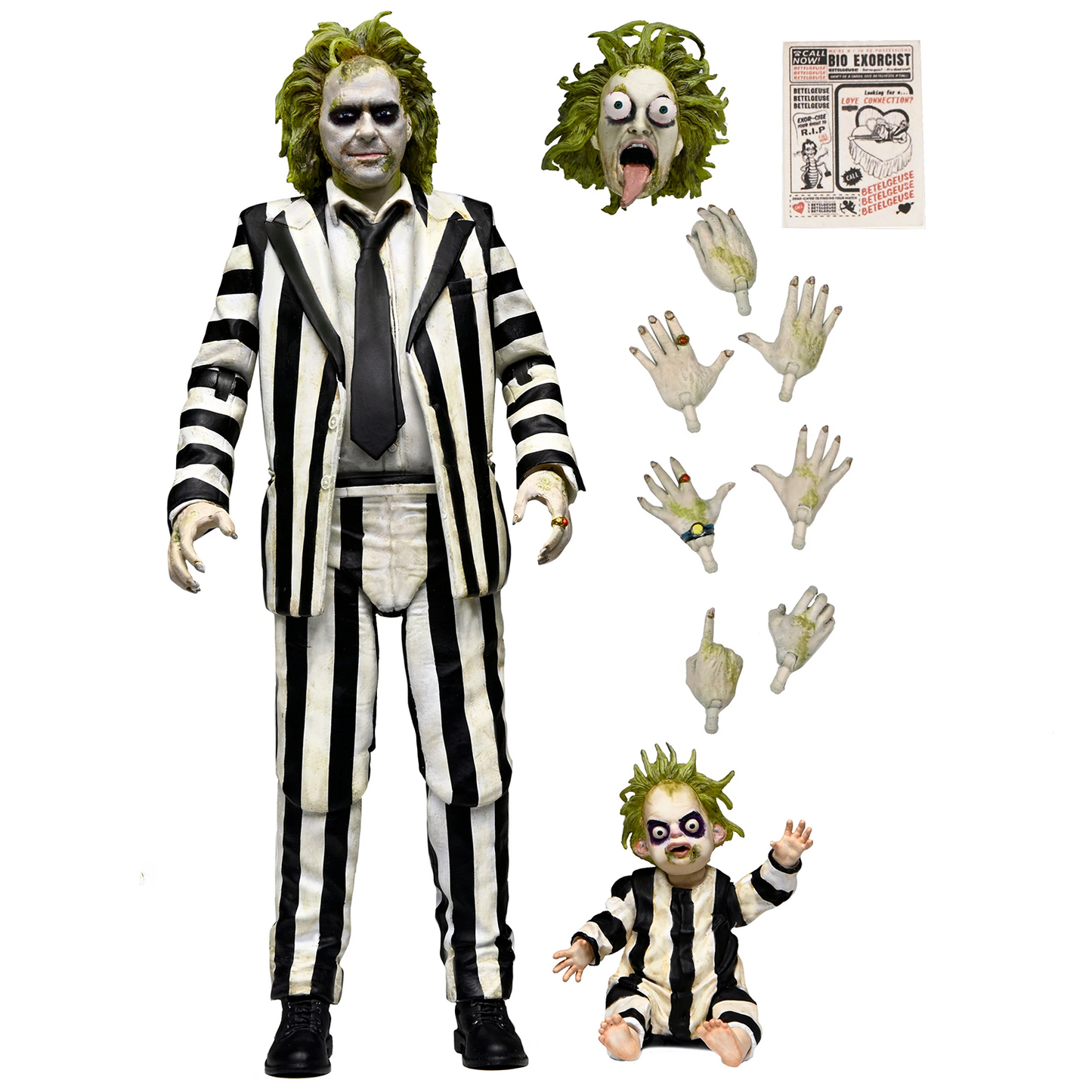 NECA Beetlejuice – Striped Suit Ultimate