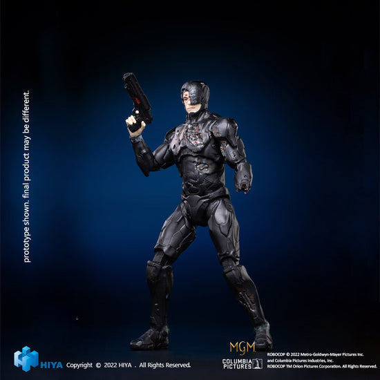 HIYA Exquisite Mini Series 1/18 ROBOCOP 2014 - Battle Damage ROBOCOP Action Figure