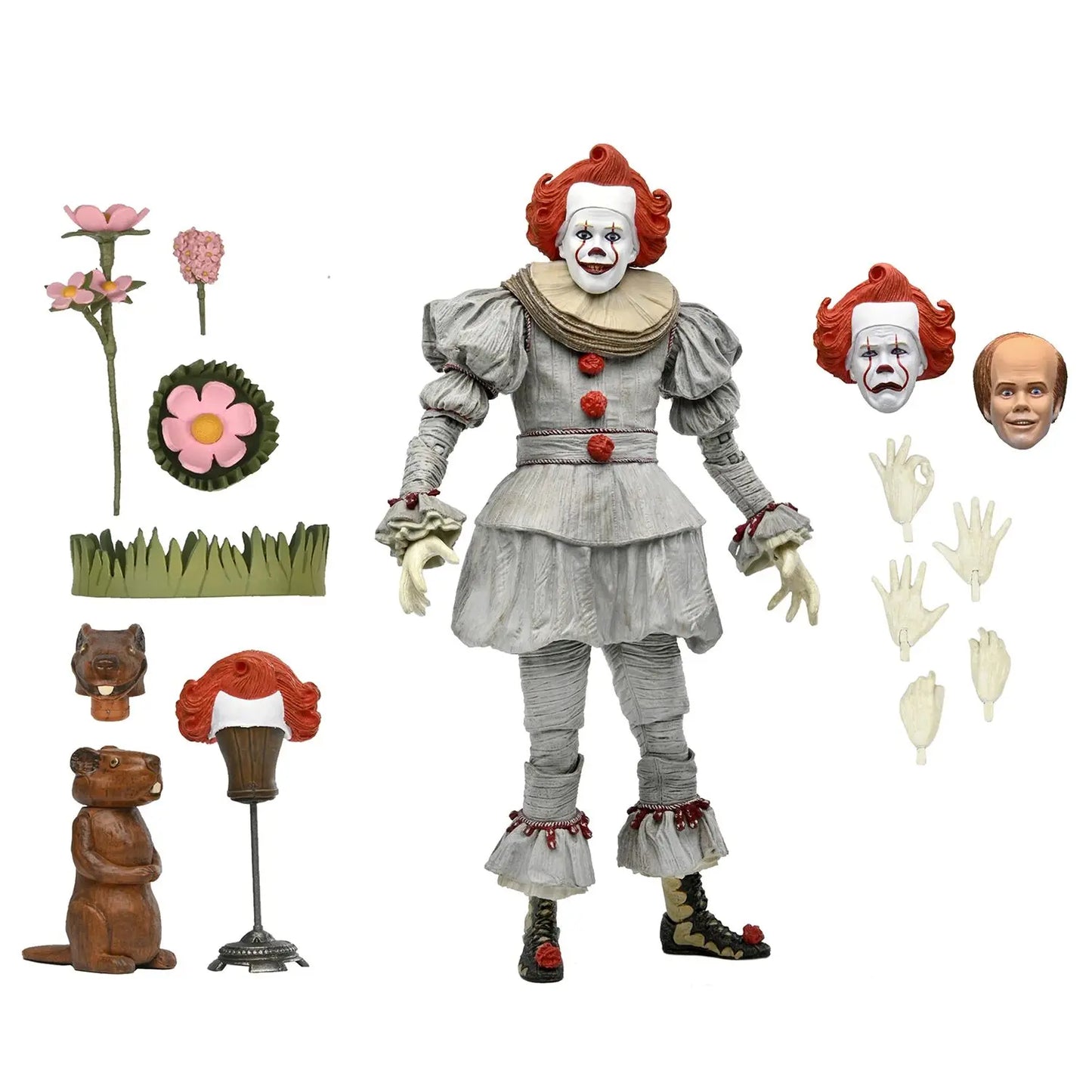 NECA IT: Welcome To Derry – Bob Gray Pennywise Ultimate