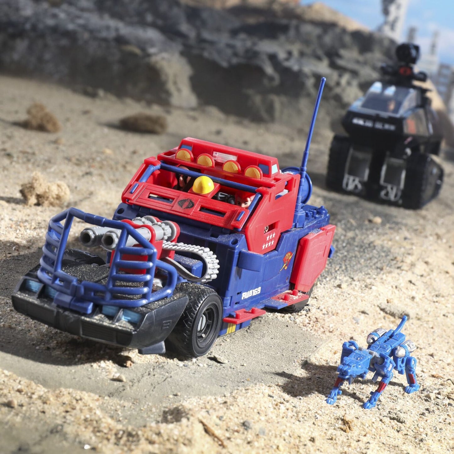 Transformers X GI JOE Crossover Soundwave Thunder Machine