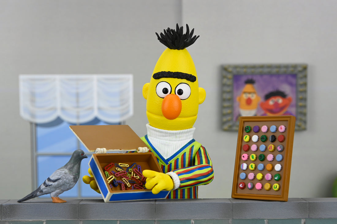 NECA Sesame Street Ultimate Bert Action Figure