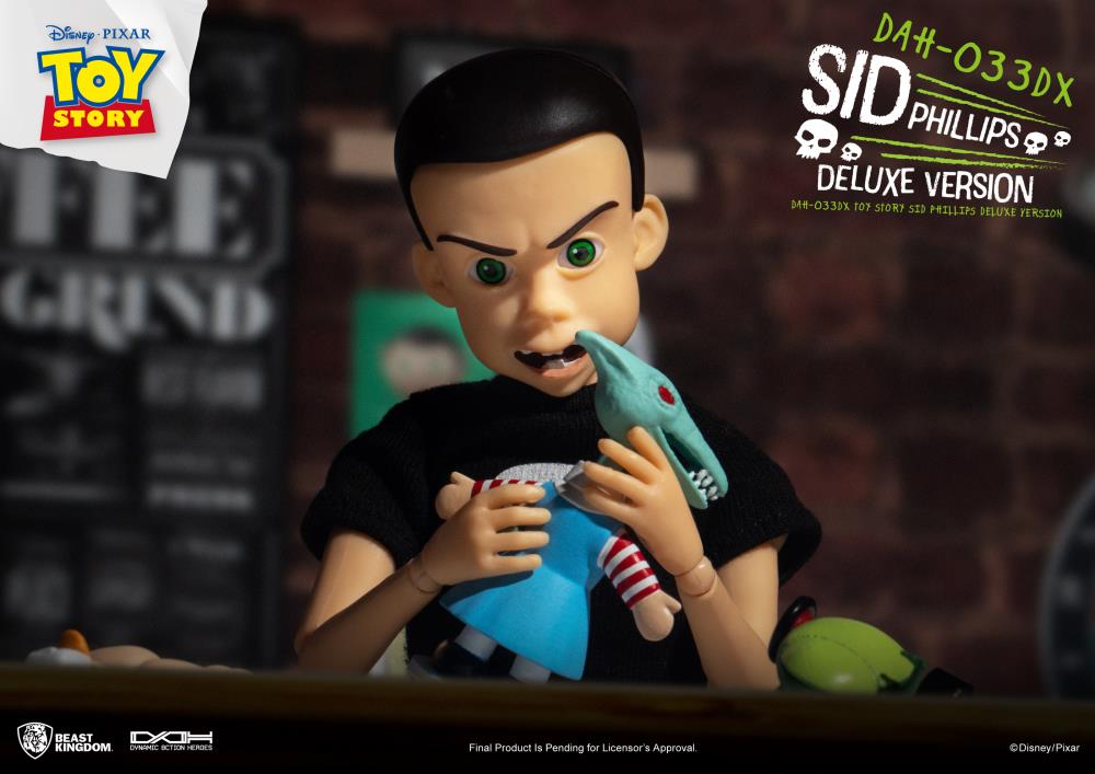 Toy Story Sid Phillips Dynamic 8-Ction Heroes Deluxe Action Figure