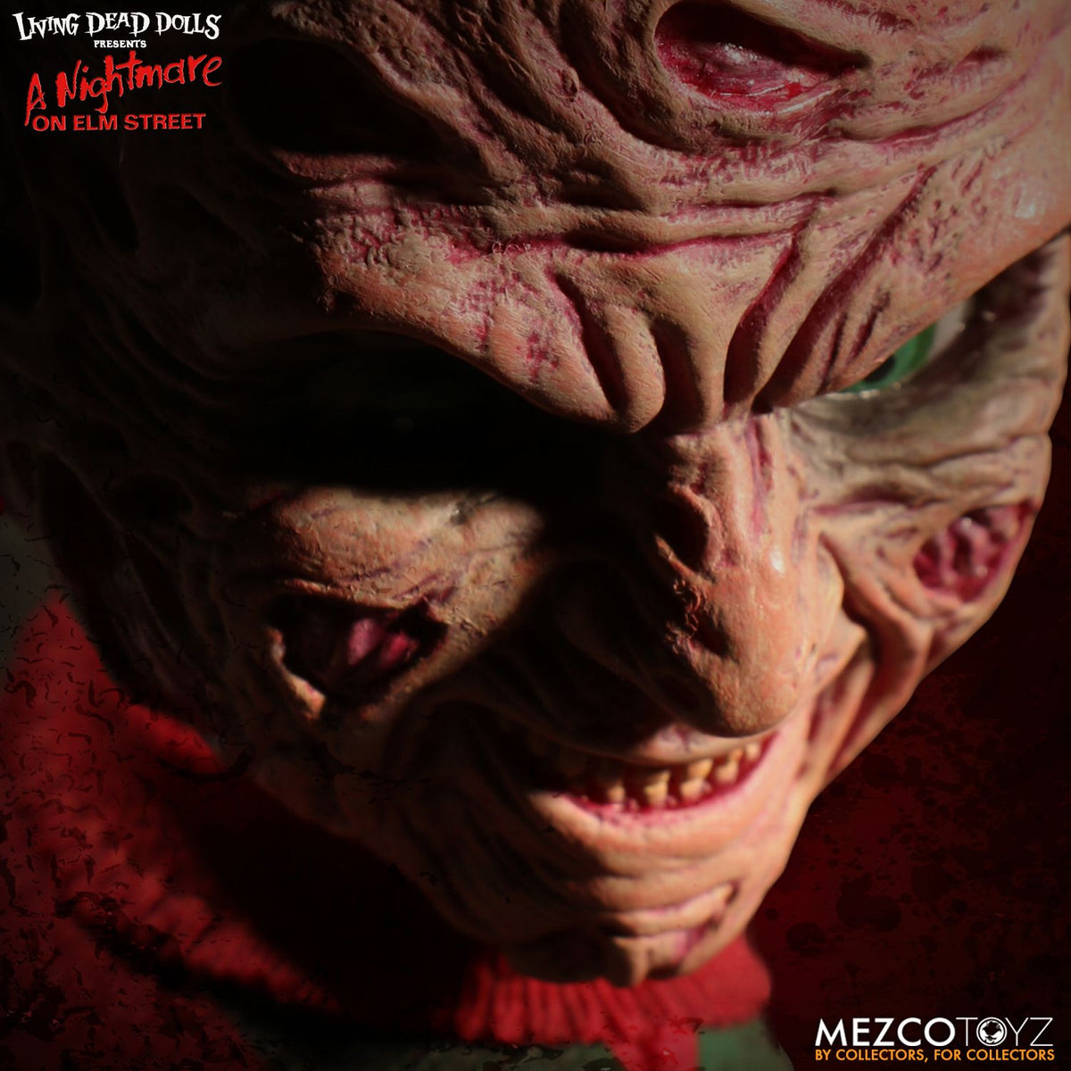 MEZCO Living Dead Dolls A Nightmare on Elm Street – Freddy Krueger With Sound