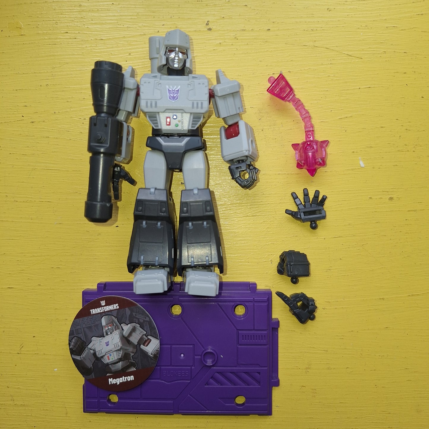 Transformers Blokees Shining Roll out Megatron